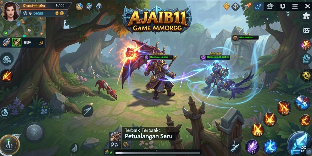 Gameplay seru AJAIB11 yang menggugah semangat petualangan.