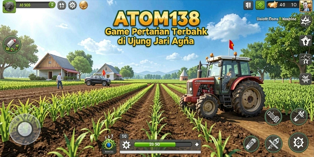 Gameplay menantang dalam dunia pertanian virtual ATOM138.