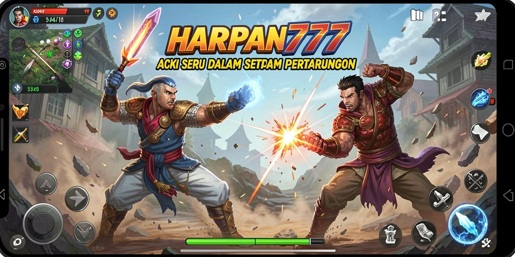 Gameplay intens dan seru di HARAPAN777, tunjukkan skill bertarungmu!